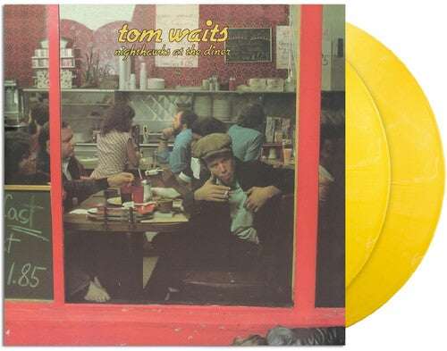 Tom Waits- Nighthawks at the Diner (Anniversary Edition) - Yellow Marble Vinyl { VINYL LP }