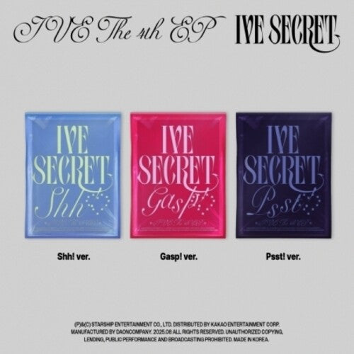 Ive: Ive Secret - Random Cover - incl. Photobook, Instant Photo + Photocard - CD
