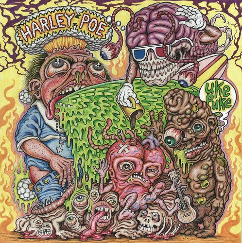 Harley Poe- Uke Puke { VINYL LP }