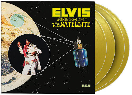 Elvis Presley- Aloha From Hawaii Via Satellite - Limited 180-Gram Yellow Colored Vinyl { VINYL LP }