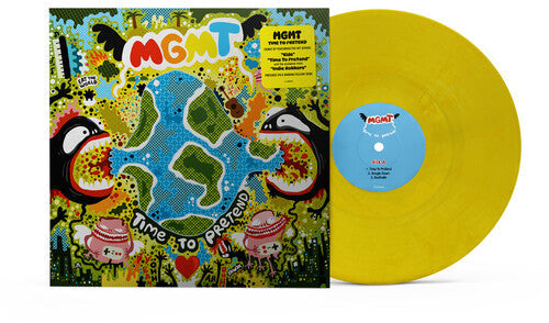 MGMT- Time To Pretend - Banana Yellow { VINYL LP }