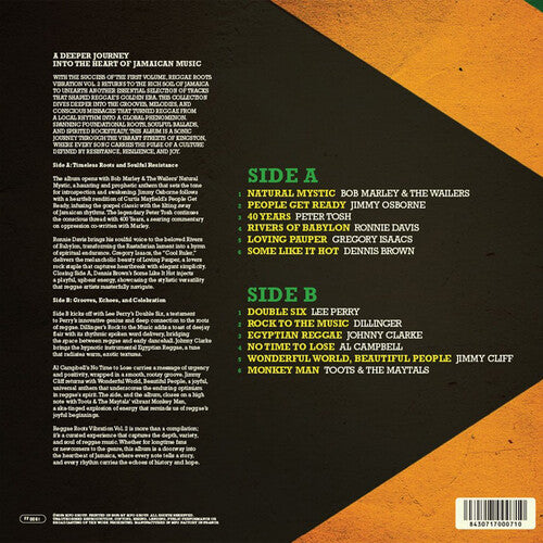 Reggae Roots Vibration Vol 2 / Various - Yellow Transparent Vinyl { VINYL LP }