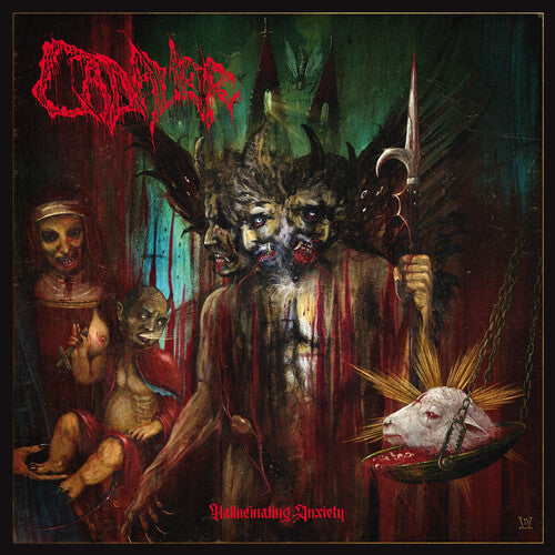 Cadaver- Hallucinating Anxiety - Marble { VINYL LP }