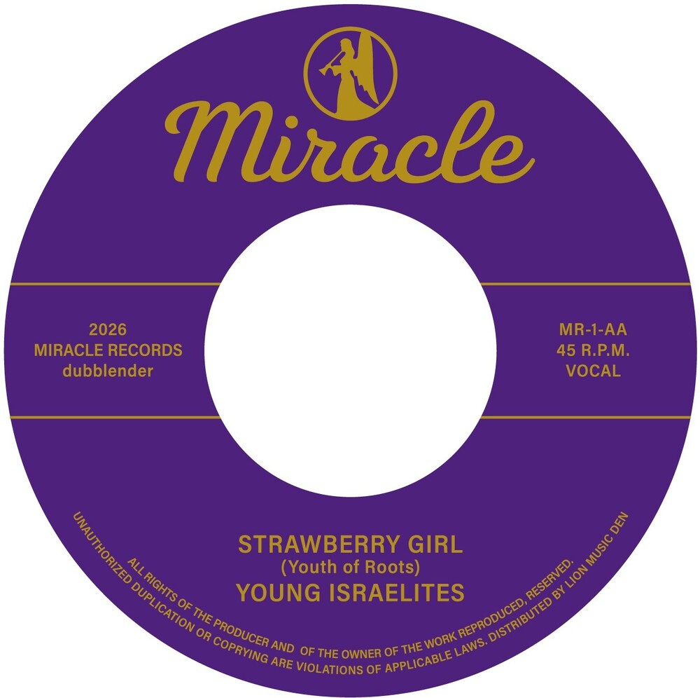 Young Israelites- Strawberry Girl B/W Stay By My Side { VINYL LP }