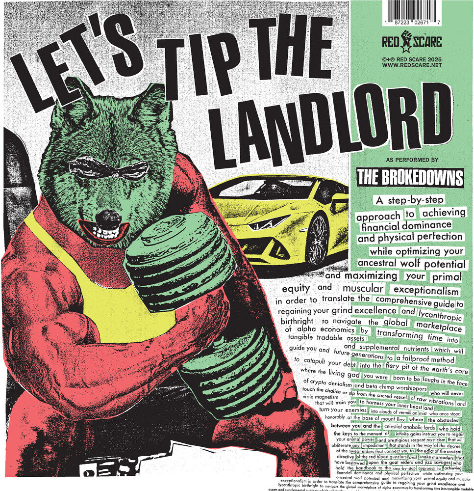 Brokedowns- Let's Tip The Landlord { VINYL LP }