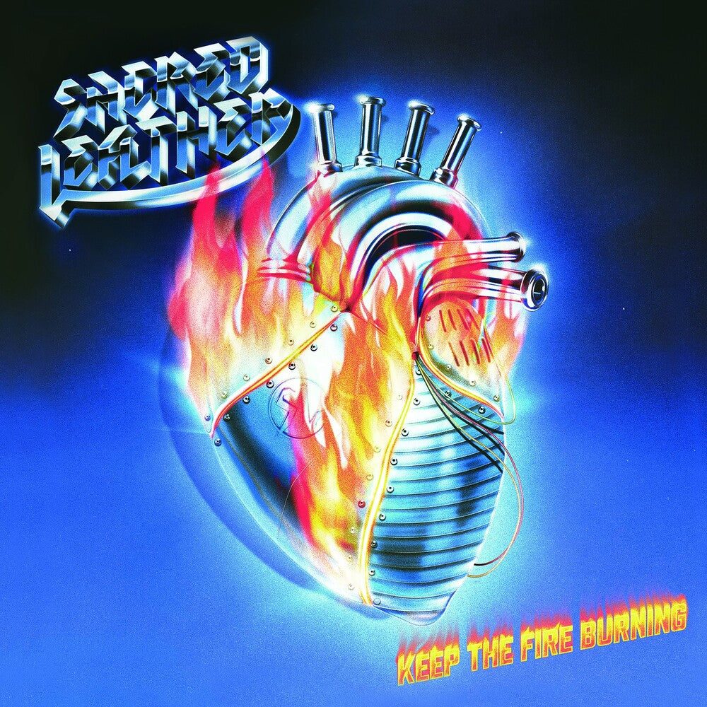 Sacred Leather- Keep The Fire Burning { VINYL LP }