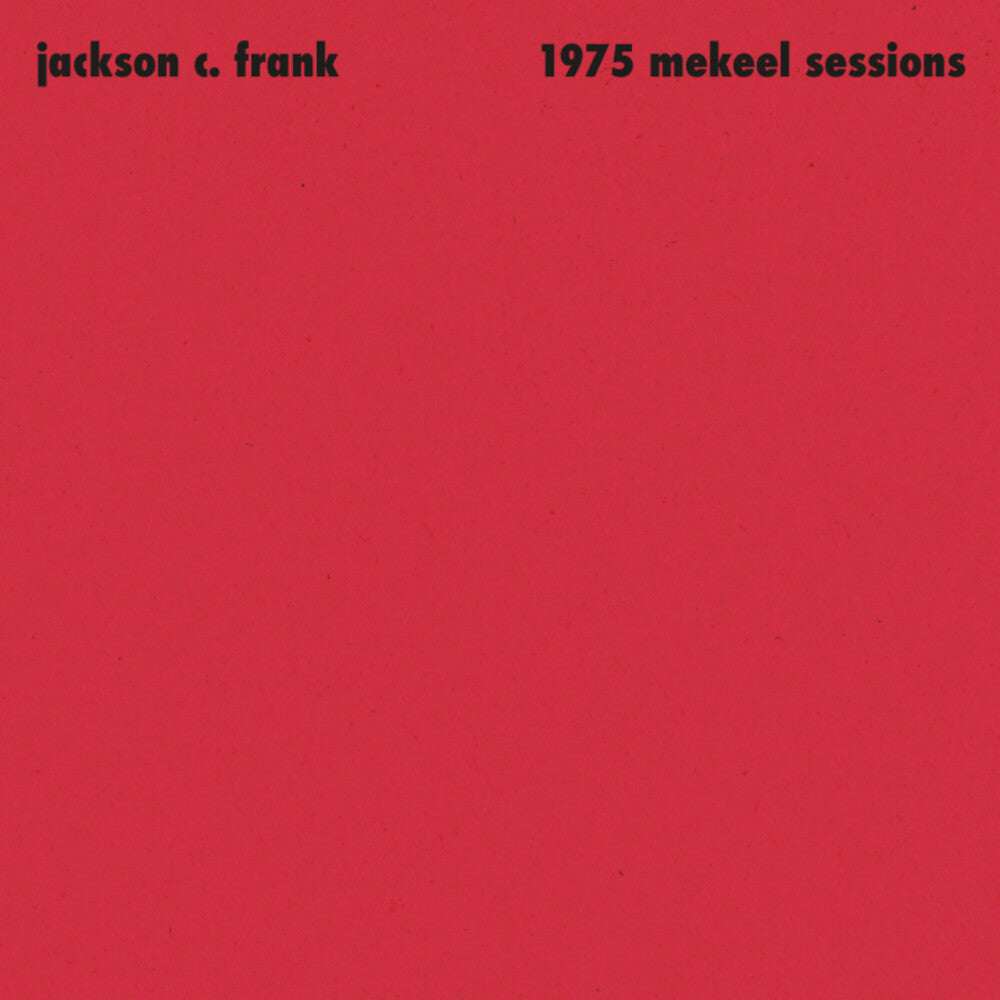 Frank Jackson C.- 1975 Mekeel Sessions { VINYL LP }