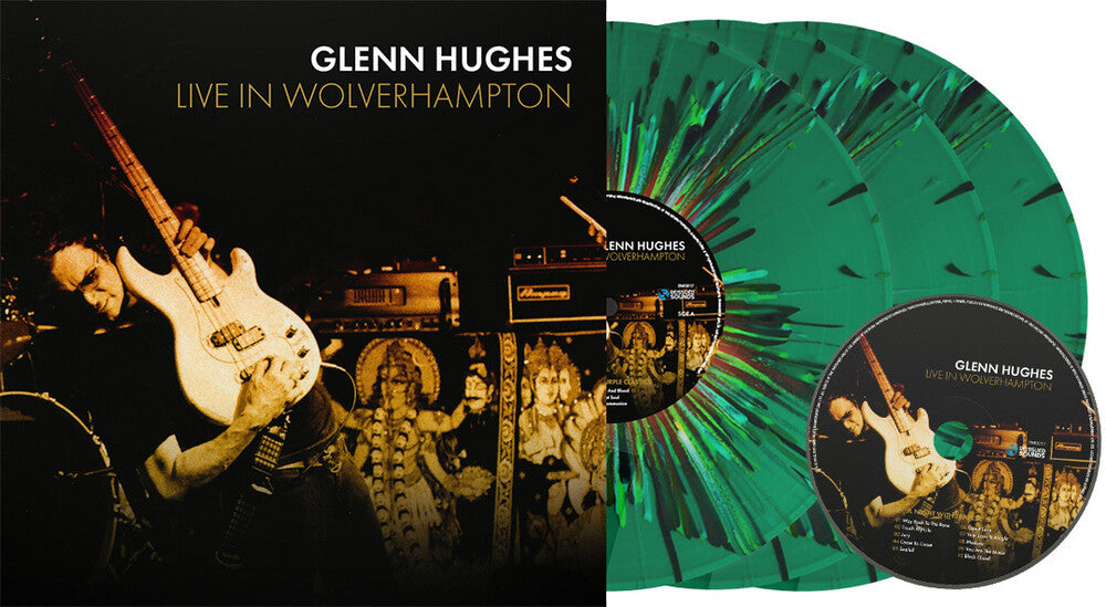 Glenn Hughes- Live In Wolverhampton - Splatter Vinyl + Cd (W/Cd) { VINYL LP }