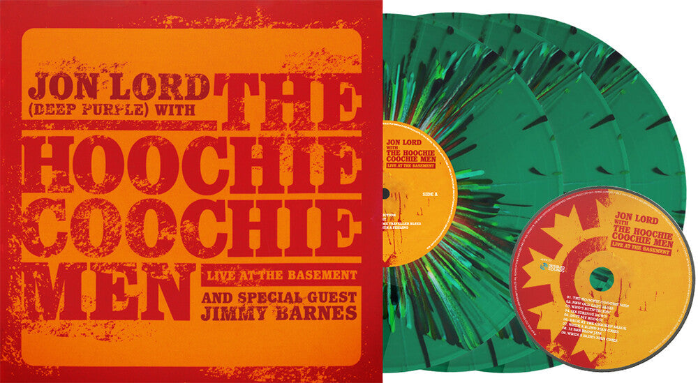 Jon Lord / Hoochie Coochie Men / Barnes,Jimmy- Live At The Basement - Splatter Vinyl + Cd (W/Cd) { VINYL LP }