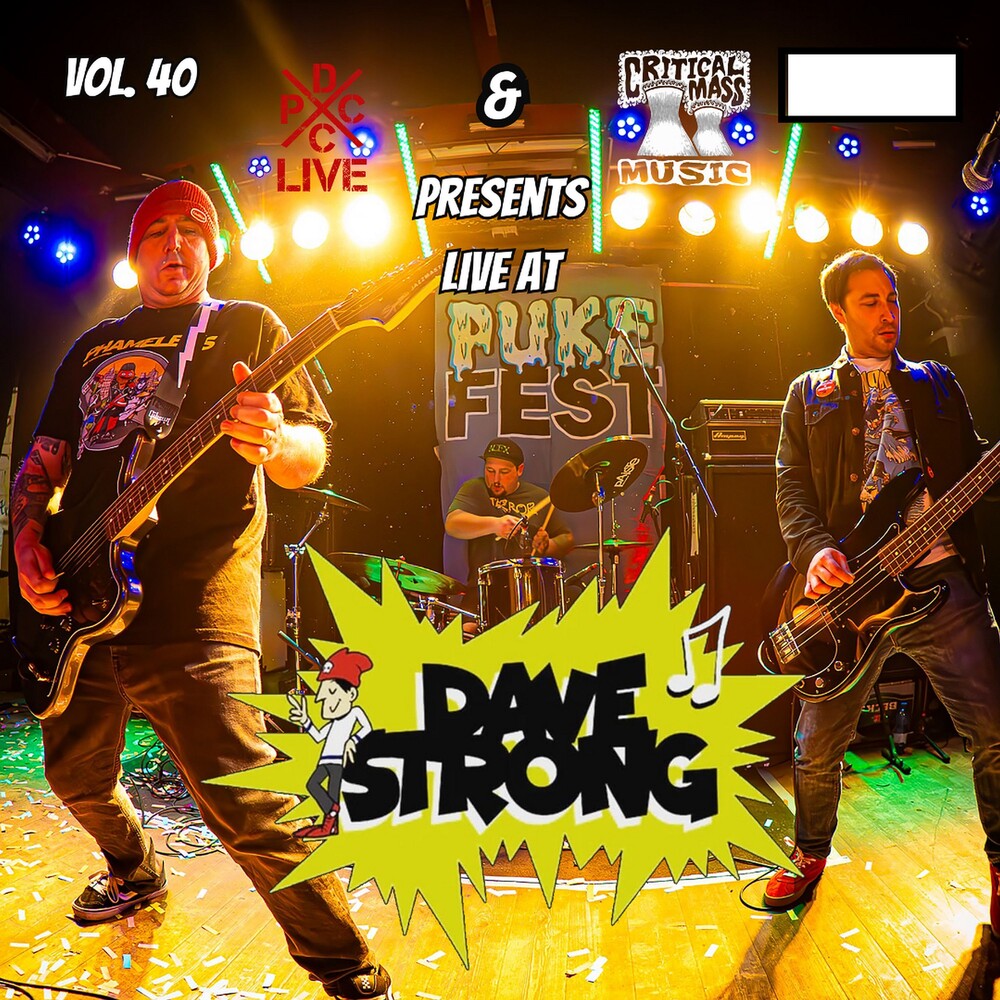 Dave Strong- Dcxpc Live 40 { VINYL LP }