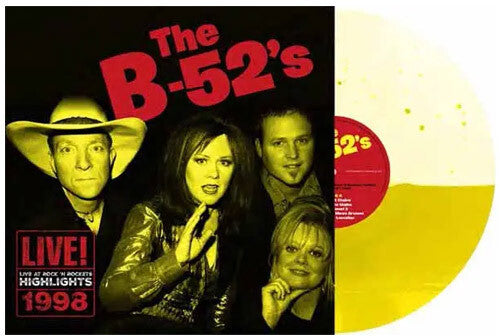 The B-52's: Live at Rock 'N Rockets - Yellow Liquid Vinyl - VINYL