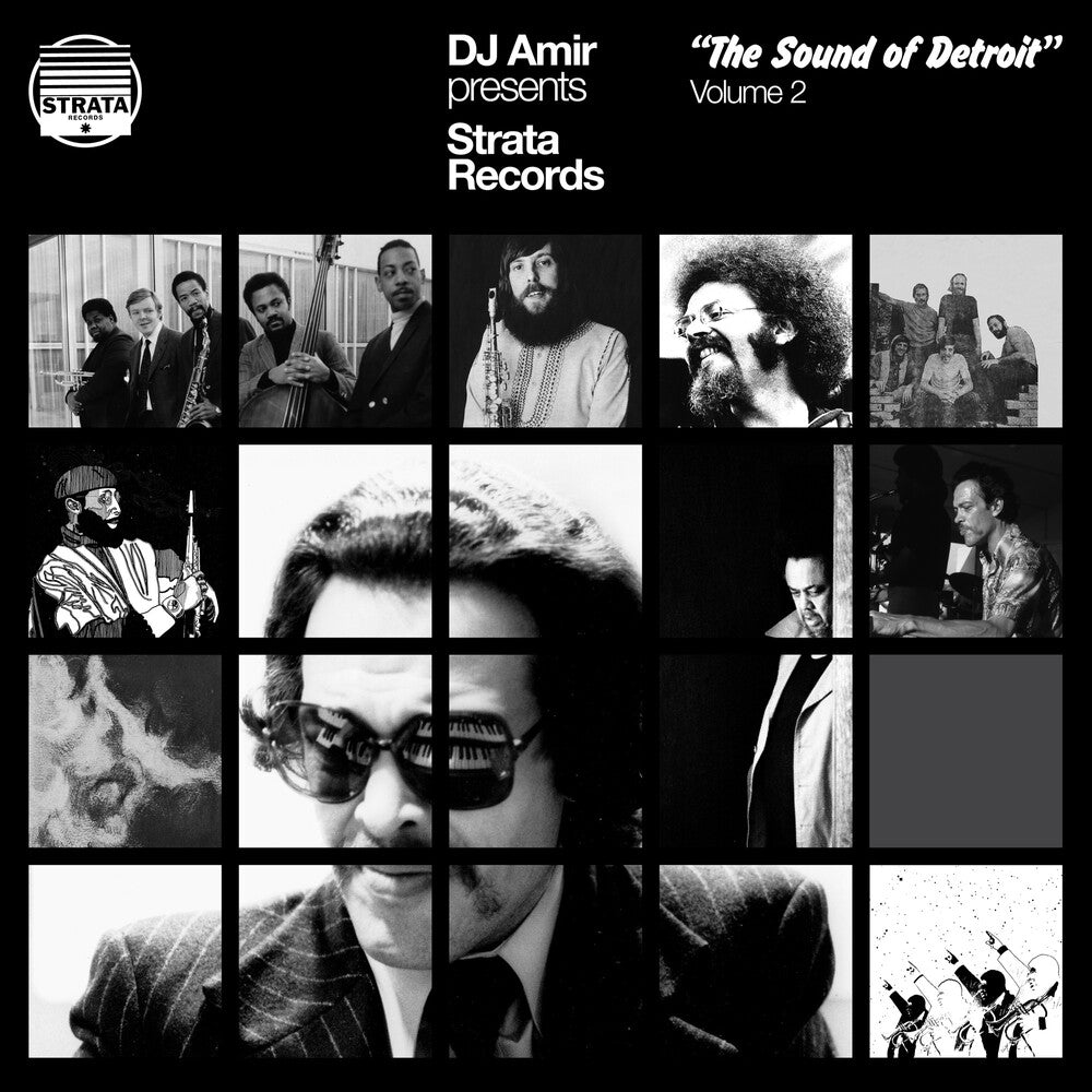 Dj Amir- Dj Amir Presents Strata Records: Sound Of Detroit { VINYL LP }