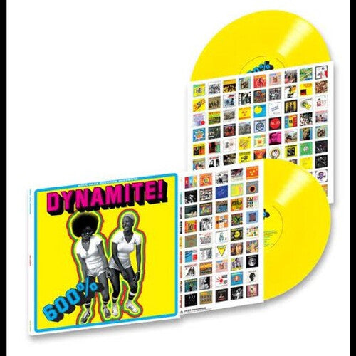 Soul Jazz Records Presents: 600% DYNAMITE! Ska, Soul, Rocksteady, Funk and Dub in Jamaica (TRANSPARENT YELLOW VINYL) - VINYL