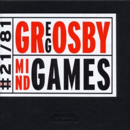 Greg Osby: Mindgames - CD