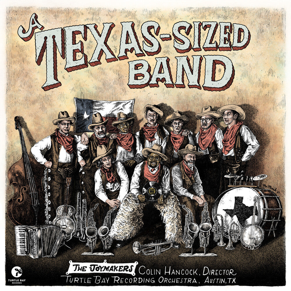 Joymakers- Texas-Sized Band { VINYL LP }