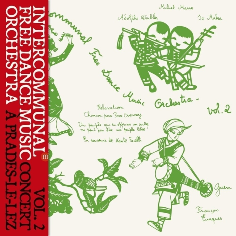 Intercommunal Free Dance Music Orchestra- Concert A Prades Le Lez Vol 2 { VINYL LP }