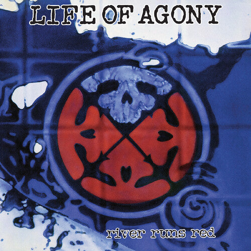 Life of Agony: River Runs Red - CLEAR WITH RED & BLUE SWIRL VINYL - VINYL