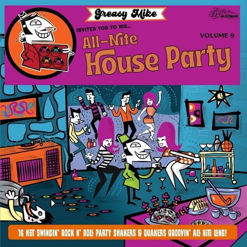 Various Artists: Greasy Mike's, Vol. 9: Invites You To His All-Nite House Party - VINYL