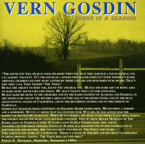 Vern Gosdin: There Is a Season - Record