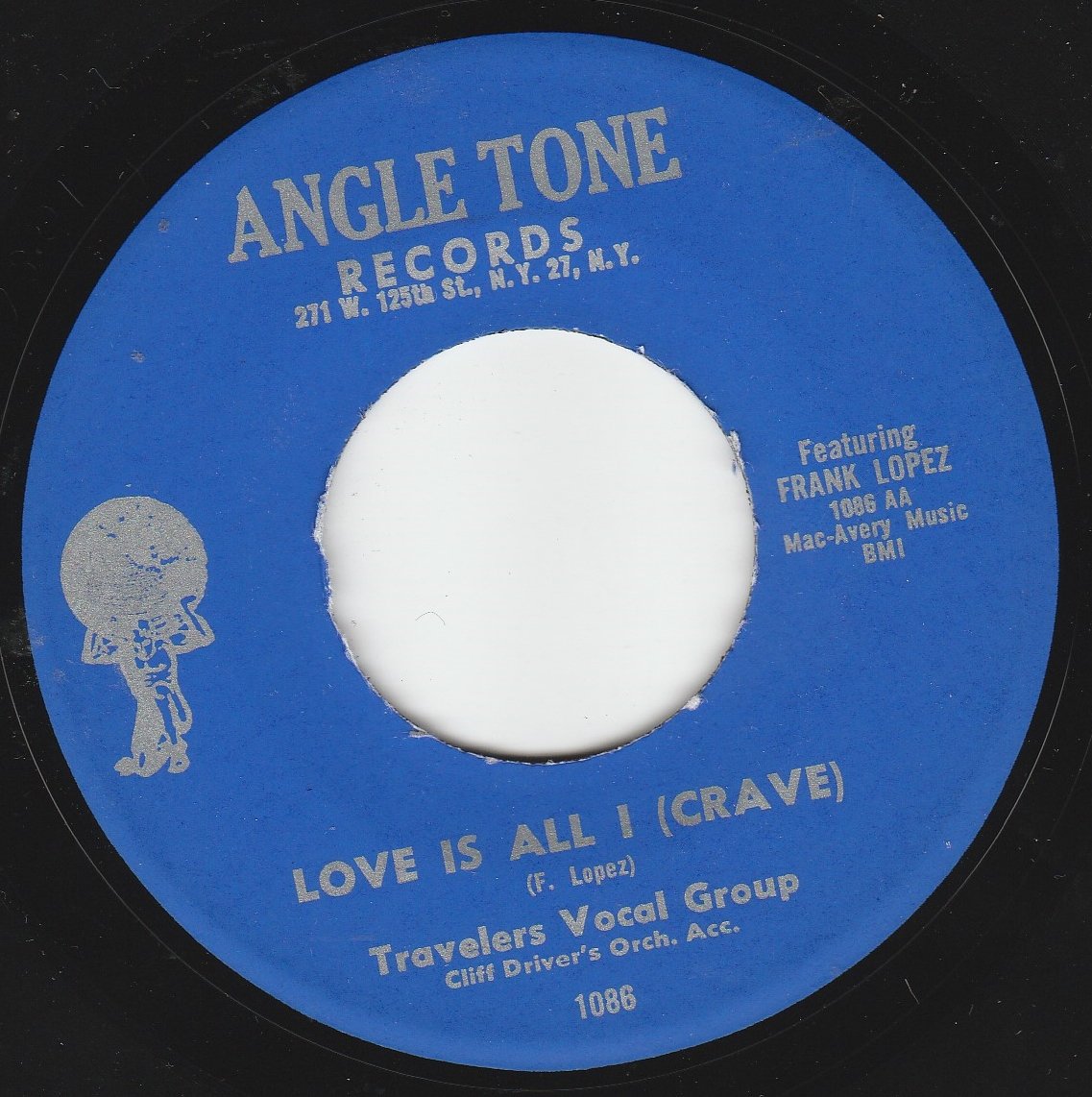 Travelers Vocal Group: Betty Jean / Love Is All I (Crave) (Digital 45) - Record