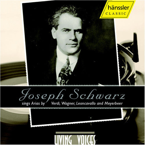 Joseph Schwarz: Joseph Schwarz Sings Arias - Record
