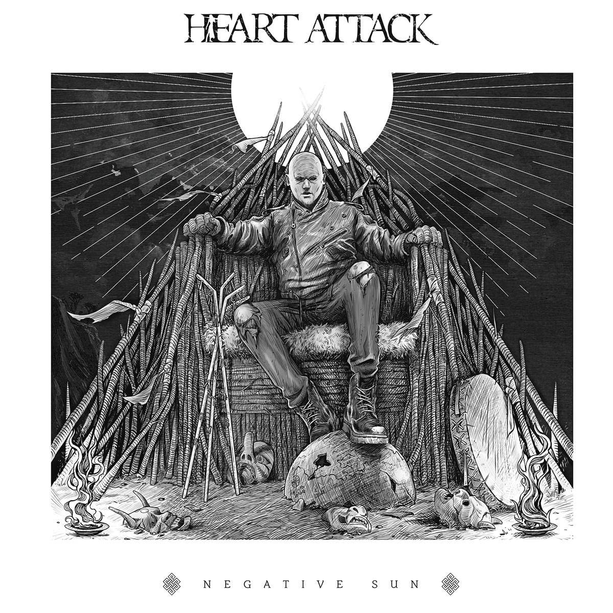 Heart Attack: Negative Sun - CD