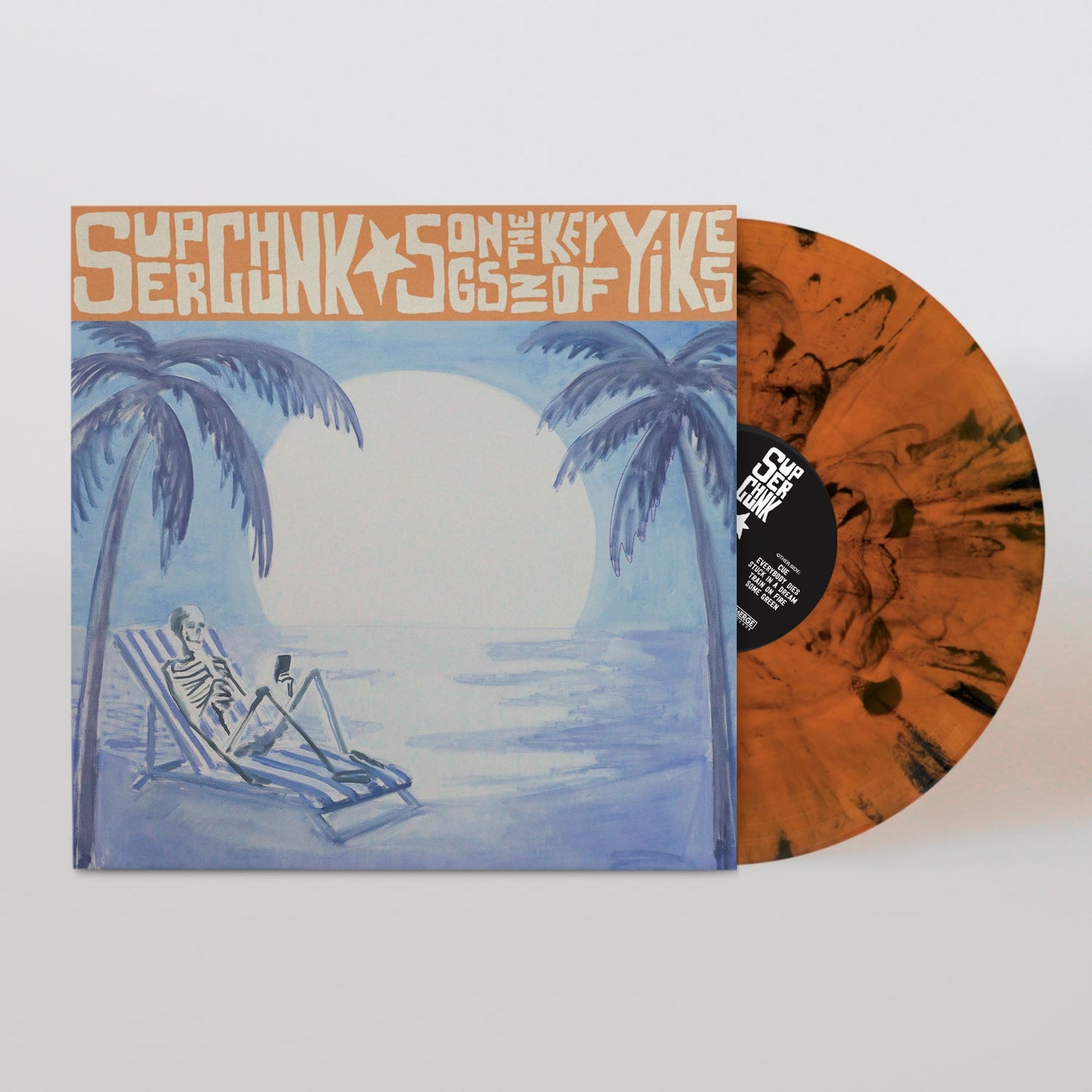Superchunk- Songs in the Key of Yikes (Peak Vinyl, Orange & Black Swirl) { VINYL LP }