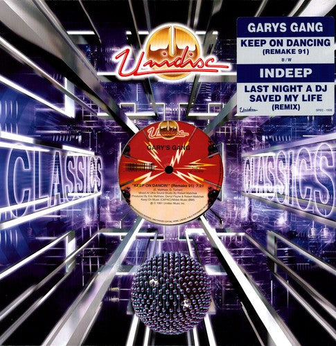 Gary's Gang: Last Night a DJ Saved My Life / Keep on Dancing - Record