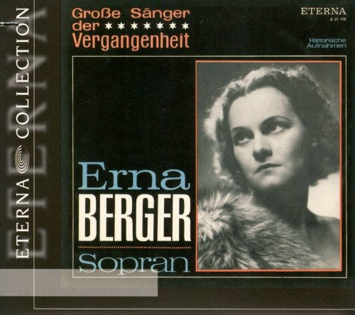 Erna Berger: Great Singers of the Past - Record