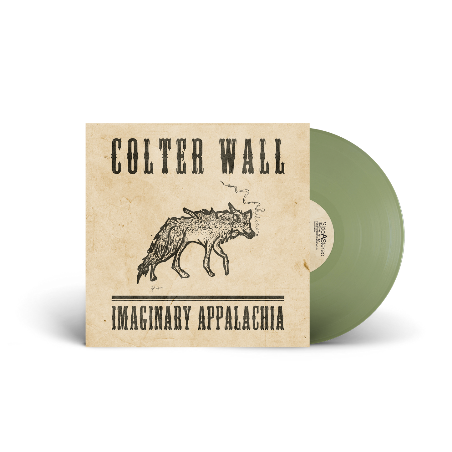 Colter Wall- Imaginary Appalachia (10th Anniversary Edition Olive Green Vinyl) { VINYL LP }