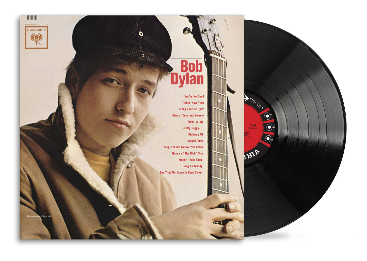 Bob Dylan- Bob Dylan (Mono Pressing) { VINYL LP }