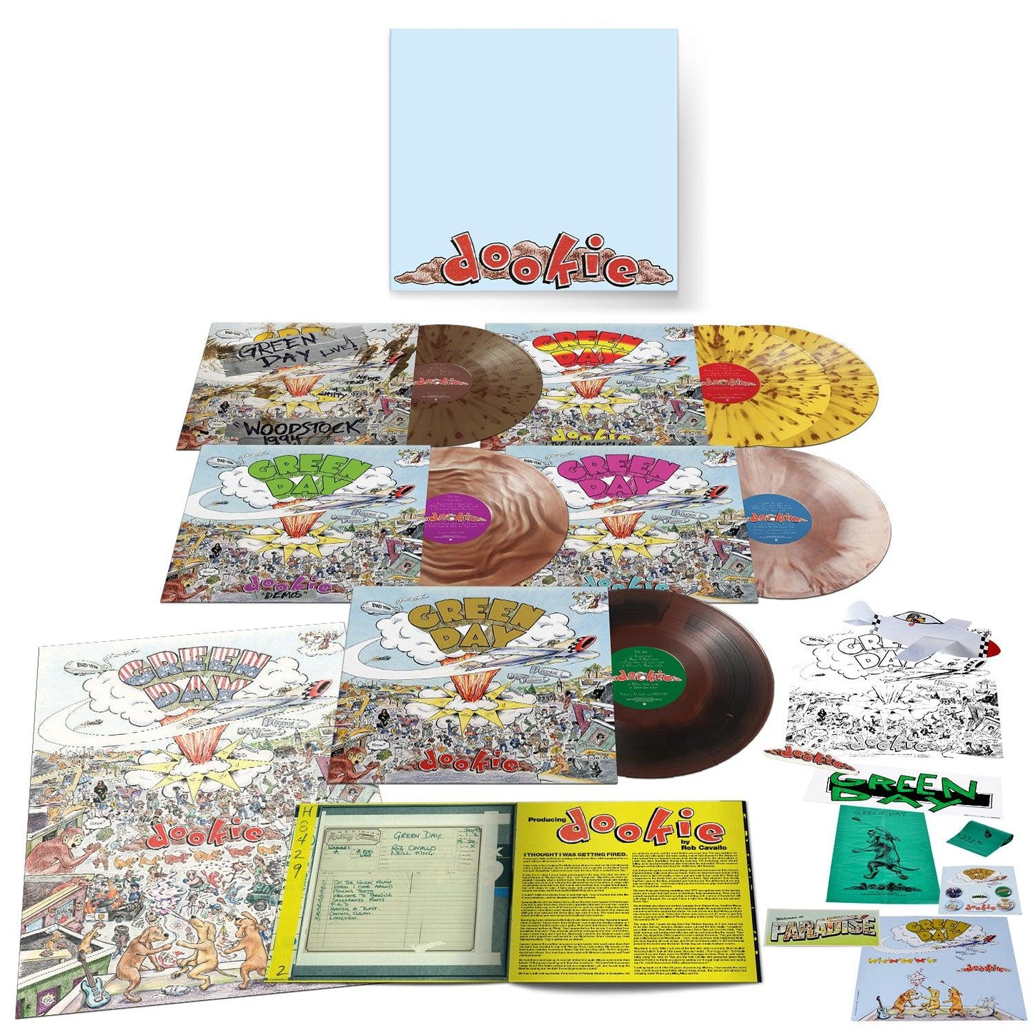 Green Day- Dookie (30th Anniversary 6LP Deluxe Edition) (Indie Exclusive Vinyl) { VINYL LP }