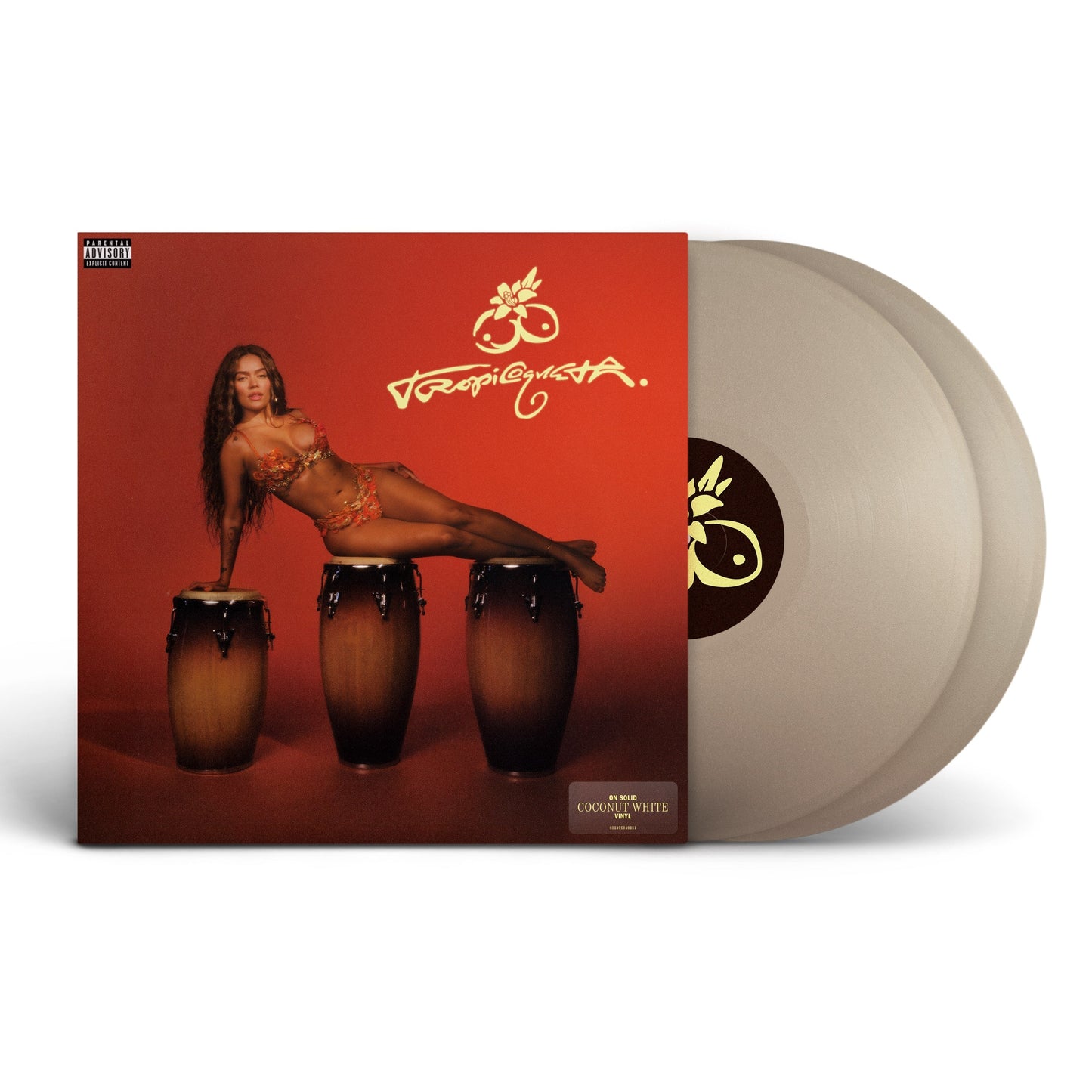 Karol G- Tropicoqueta (Indie Exclusive Coconut White 2LP) { VINYL LP }