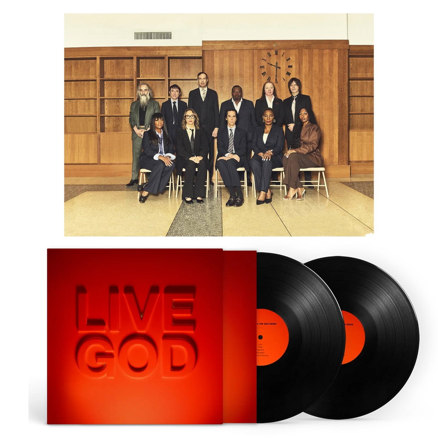Nick Cave & The Bad Seeds- Live God { VINYL LP }