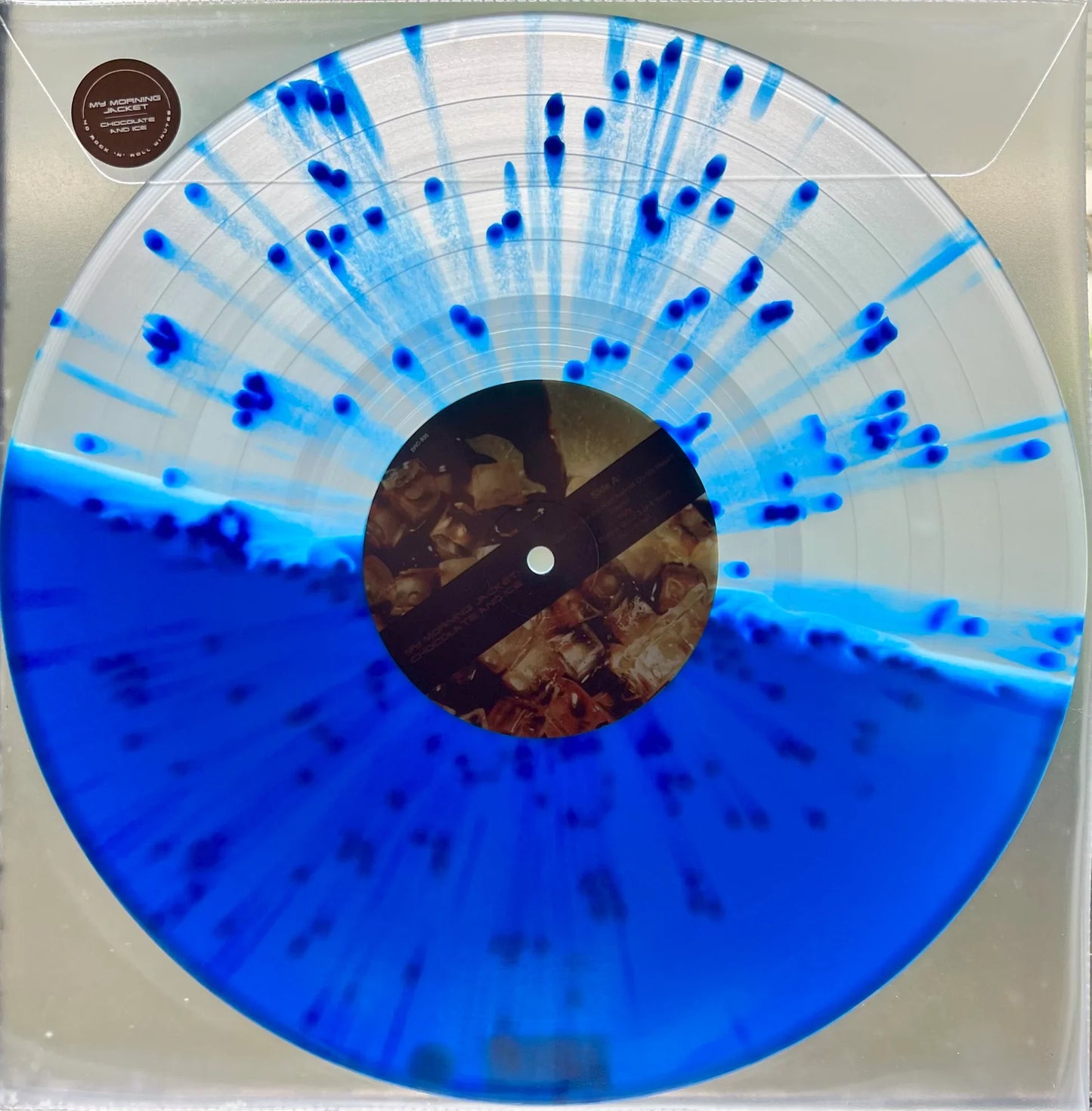 My Morning Jacket- Chocolate and Ice (Blue and White Splatter Vinyl) { VINYL LP }