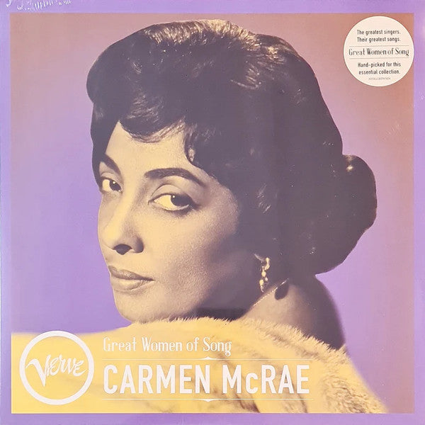 Carmen McRae- Great Women Of Song: Carmen Mcrae { VINYL LP }