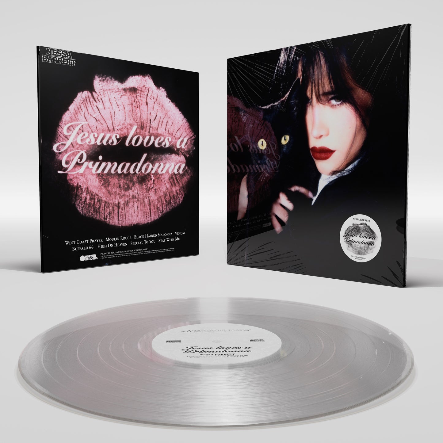 Nessa Barrett- Jesus Loves A Primadonna (Clear Vinyl) { VINYL LP }