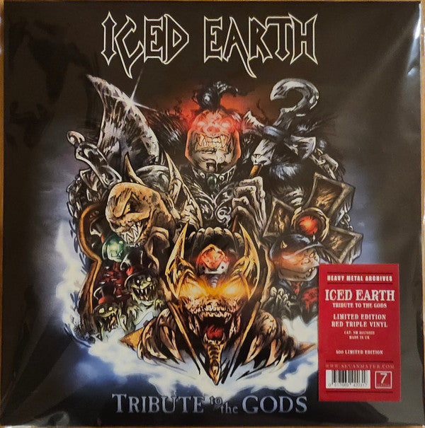 Iced Earth- Tribute To The Gods - Red Vinyl { VINYL LP }