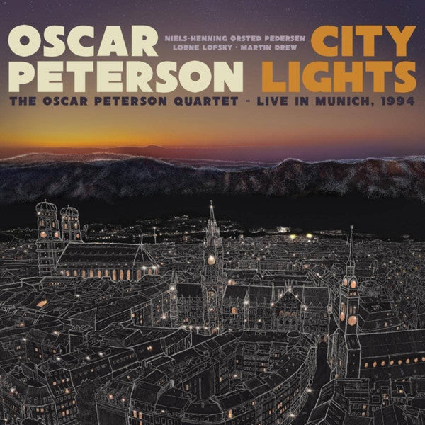Oscar Peterson- City Lights: The Oscar Peterson Quartet - Live In Munich 1994 { VINYL LP }