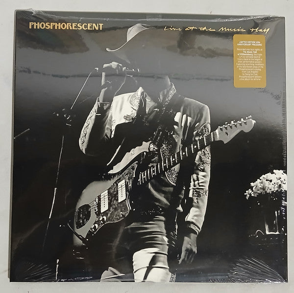 Phosphorescent- Live At The Music Hall - Opaque Gold Colored Vinyl { VINYL LP }