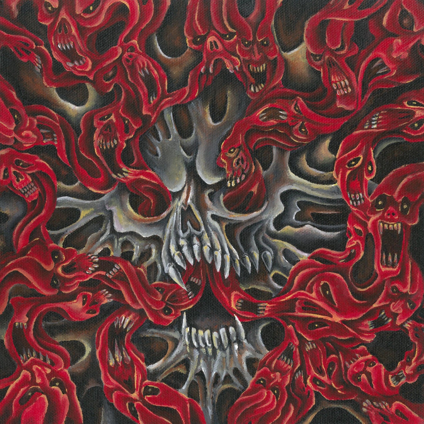 Extinguish- One Less Enemy (Silver Inside Cloudy Clear w/Gold Splatter Vinyl) (DAZE Records) { VINYL LP }