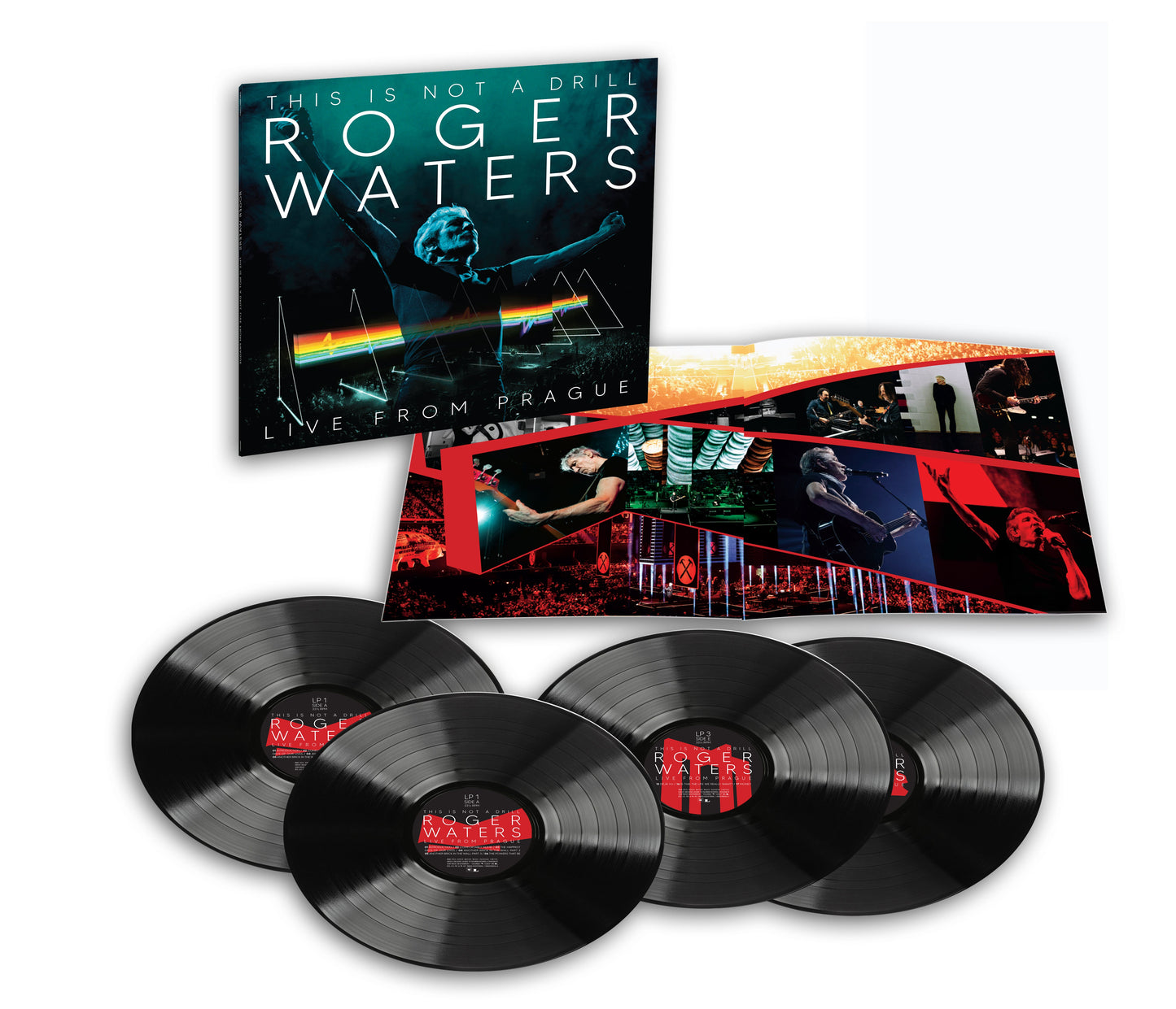 Roger Waters- This Is Not A Drill: Live From Prague (4LP) { VINYL LP }