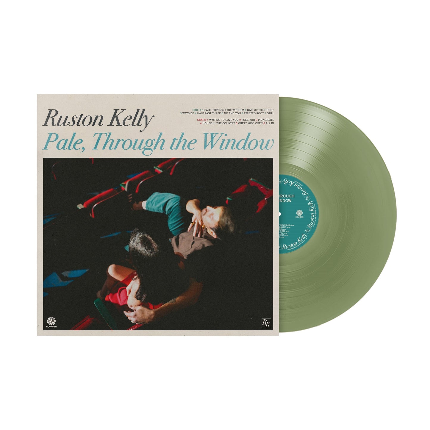 Ruston Kelly- Pale Through The Window (Autographed, Indie Exclusive Deco Green Vinyl) { VINYL LP }