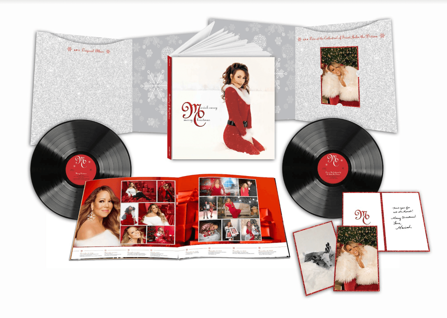 Mariah Carey- Merry Christmas (30th Anniversary) (2LP DLX) { VINYL LP }