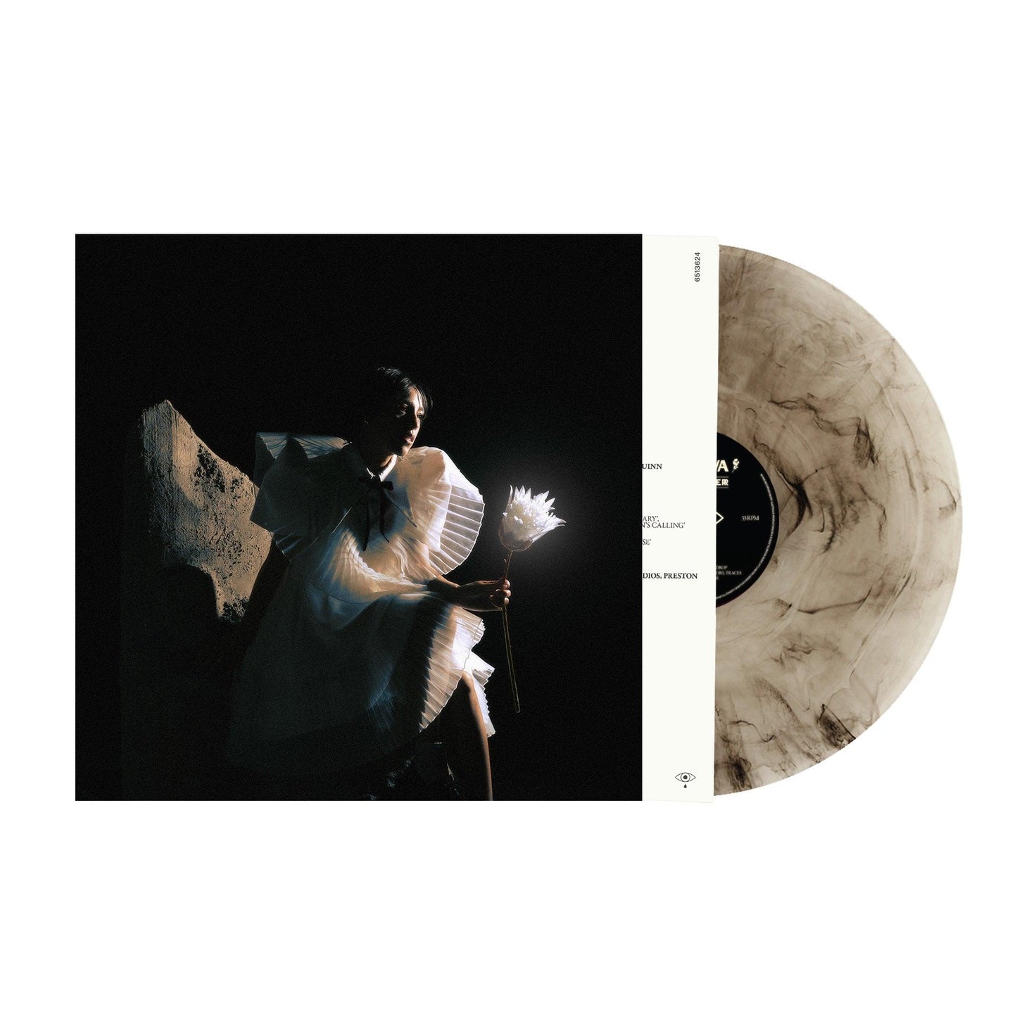 Telenova- Time Is A Flower - Black Marble Colored Vinyl { VINYL LP }