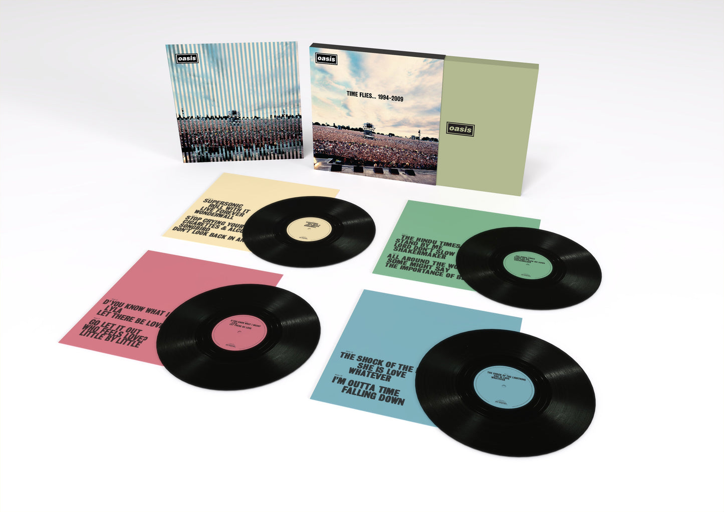Oasis- Time Flies… 1994-2009 { VINYL LP }
