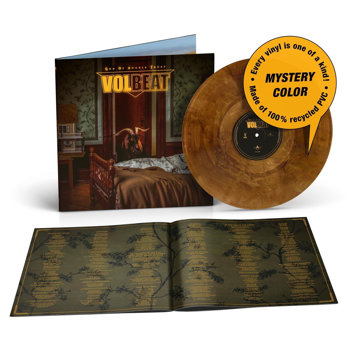 Volbeat- God Of Angels Trust (Indie Exclusive Vinyl) { VINYL LP }