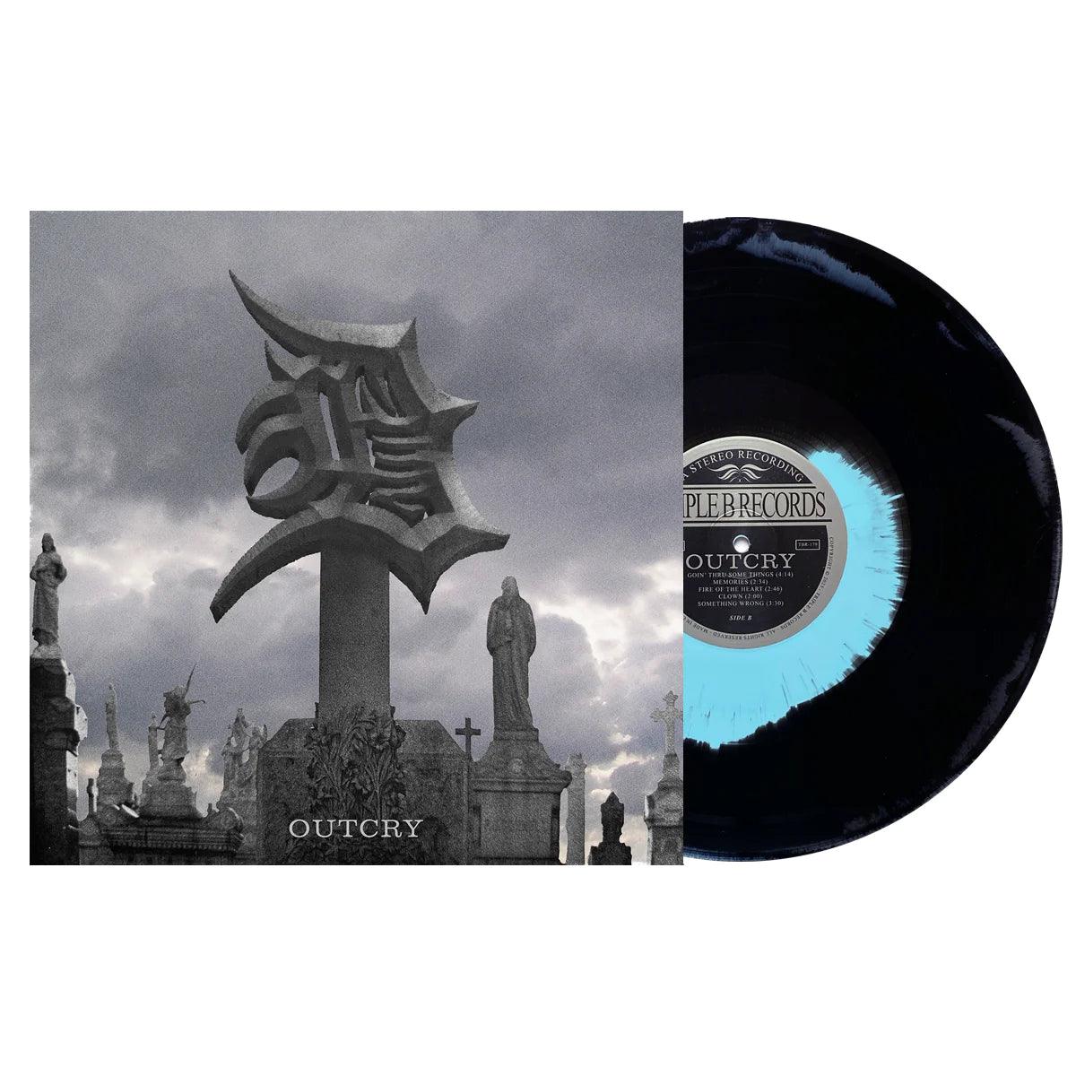 Never Ending Game- Outcry (Black/Blue/Silver) { VINYL LP }