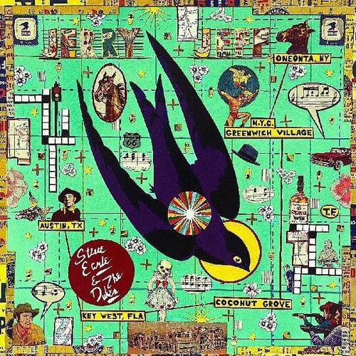 Steve Earle & The Dukes- Jerry Jeff { VINYL LP }