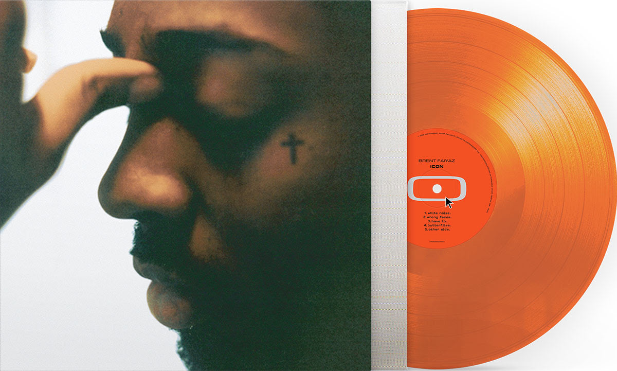 Brent Faiyaz- Icon (RSD Essential Orange Vinyl) (DAMAGED) { VINYL LP }